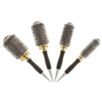 Head Jog Gold Thermal Ceramic Brush